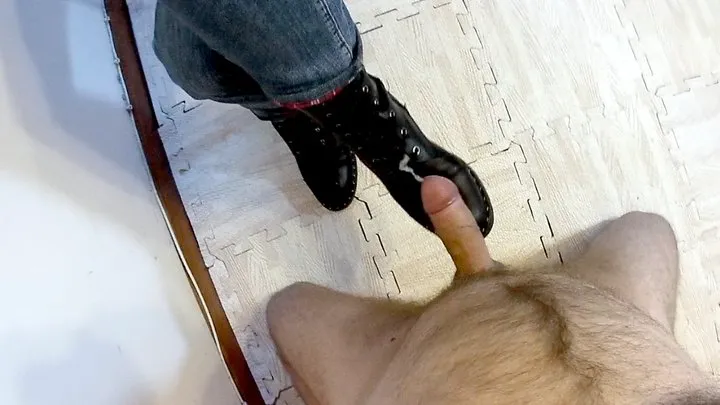 POV Quick bootjob