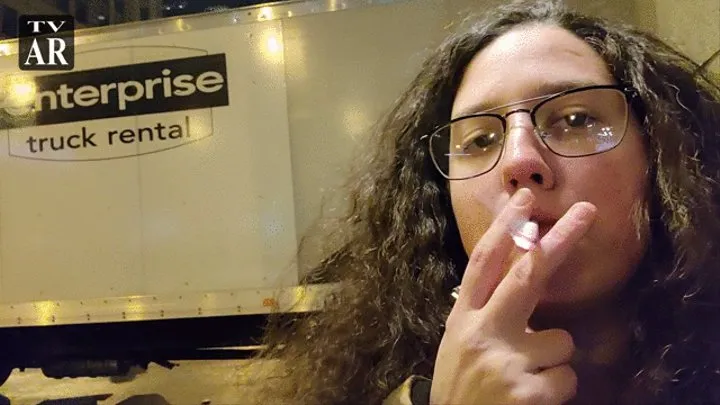 Asked a trucker for a smoke but he wouldn't flirt with me on camera so this video is just me