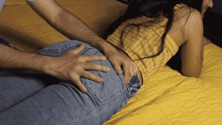 Fingering Through Jeans leads to Passionate Sex