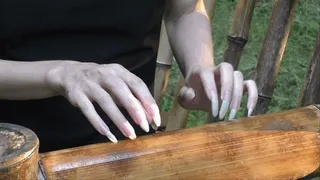 Amazing Nail Fetish Tapping Show, Watch and Enjoy