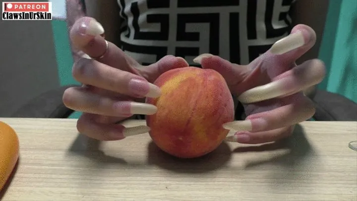 let's make fresh from this fruit with my claws