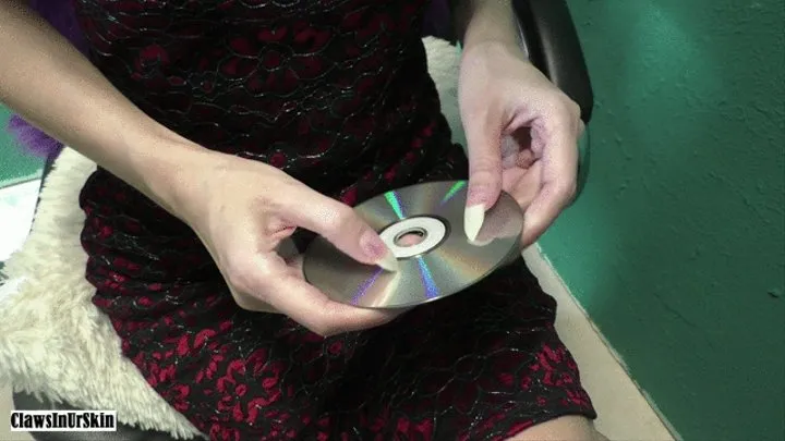 I scratching the disc inside and out