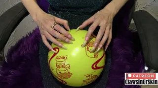 Claws against balls - how long this balls can last against my nails