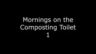 Mornings on the Composting Toilet 1