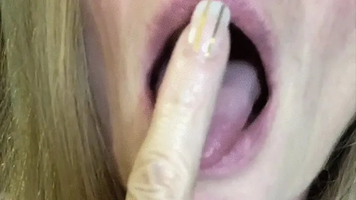 FINGER SUCKING WITH BRUSHING