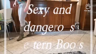 Sexy and dangerous Western Boots