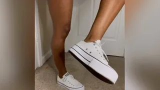 Converse shoe play and removal