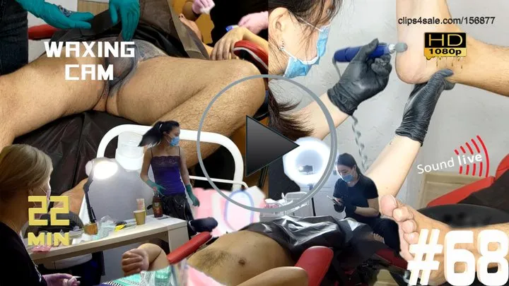 male pedicure and dick waxing salon #68