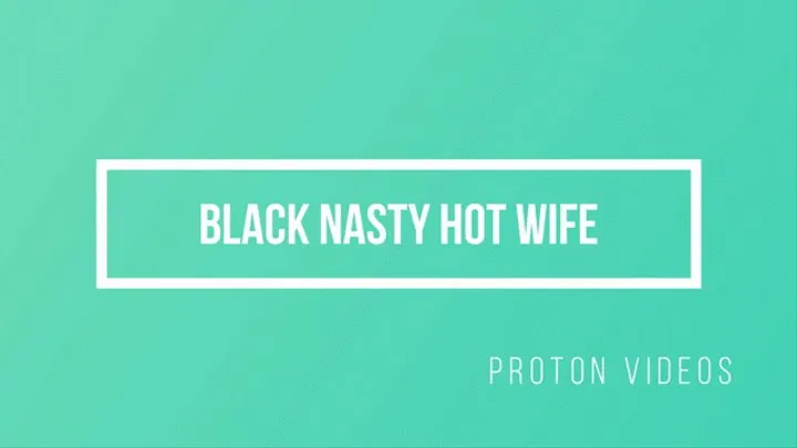 Black hotwife sucking my dick