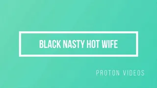 Black hotwife sucking my dick