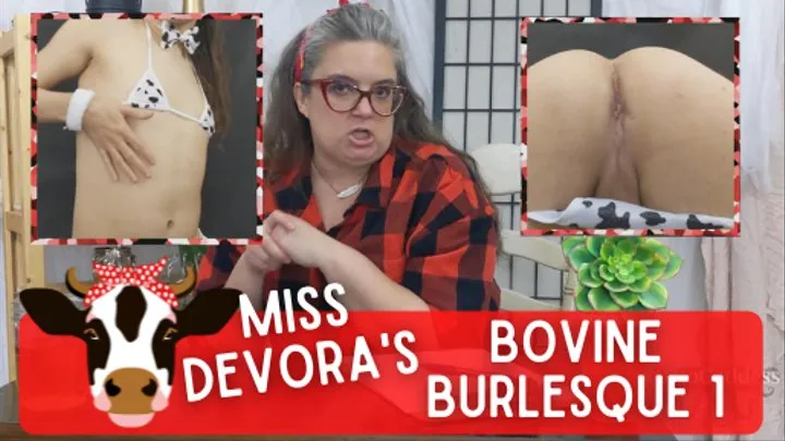 Miss Devora's Bovine Burlesque Human Cattle Auction