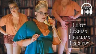 Lusty Lesbian Librarian Lechery: Bored Cougar MiLF OctoGoddess Encouraged Masturbation Audio JOI with Lesbian Domination, Curvy Tease, Moaning and Shushing POV mp3