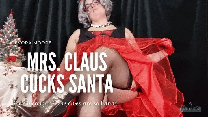 Cucked by Mrs Claus Cougar MiLF Domme