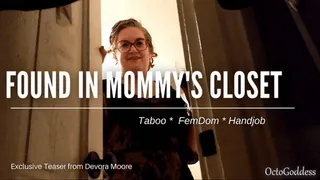 Sniffing Step-Mommy's panties leads to Punishment Orgasm