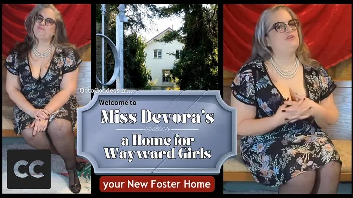 Welcome to Miss Devoras: your New Foster Home for Wayward Girls Southern Accent Lesbian Matriarchal Roleplay Captioned Version