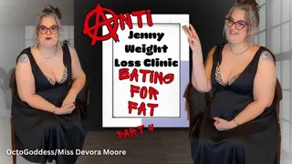 AntiJenny Weight Loss Clinic 4: BBW Diet Counselor OctoGoddess Will Encourage you to Gain Weight, Eat Indulgent Foot and become Fat Happy Woman ft: Feminization, Fat Encouragement, Fat Appreciation POV