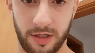 Young stud edging his cock and dirty whispering to you ASMR JOI CUM countdown