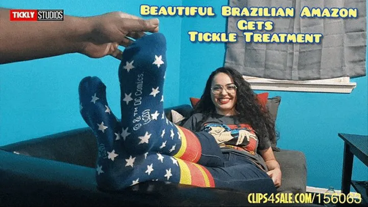 Beautiful Brazilian Amazon Gets Tickle Treatment