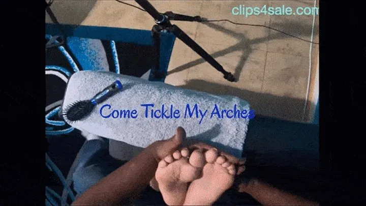 Tickle Goddess Blair: Come Tickle My Arches - POV