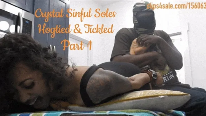 Crystal Sinfulsoles Hogtied & Tickled Part 1