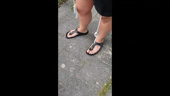 Cig Crush Compilation - 3 - Black Vans and Sandals