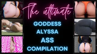 The ULTIMATE Goddess Alyssa ASS COMPILATION