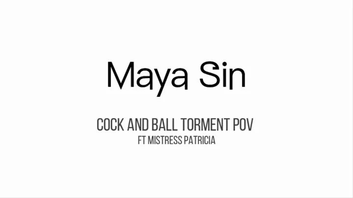 Cock and Ball Torment POV (Mistress Maya Sin and Mistress Patricia)