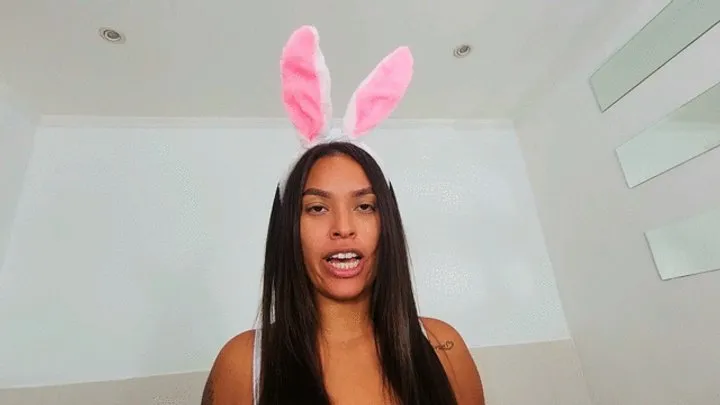 Farting Little bunny pov two, part 1, by Bruna Paz, (cam by Manu)