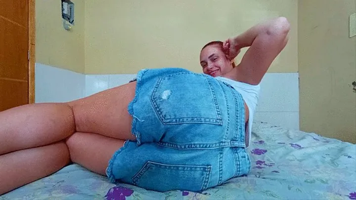 POV Farting sexy in jeans, part 3, by Manuela Albertine, (cam by Satina)