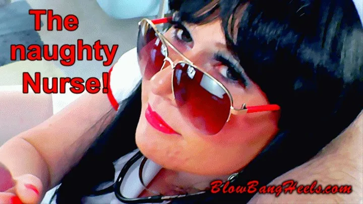The naughty Nurse! - Episode 1 - starring KiKi Heely - Full Feature! - Walking in High Heels Nurse Costume Toe Wiggling Spreading Upskirt Edging Handjob Cumshot on Feet and Heels