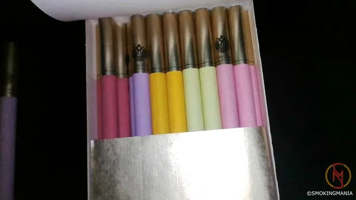 Sobranie violet 100s inside