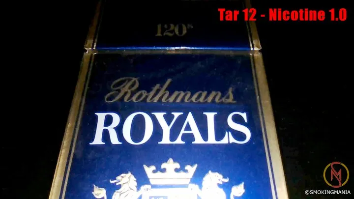 Rothmans Royals 120s inside