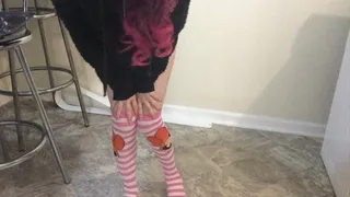 Humiliation Panty and Piss Breakfast for Loser