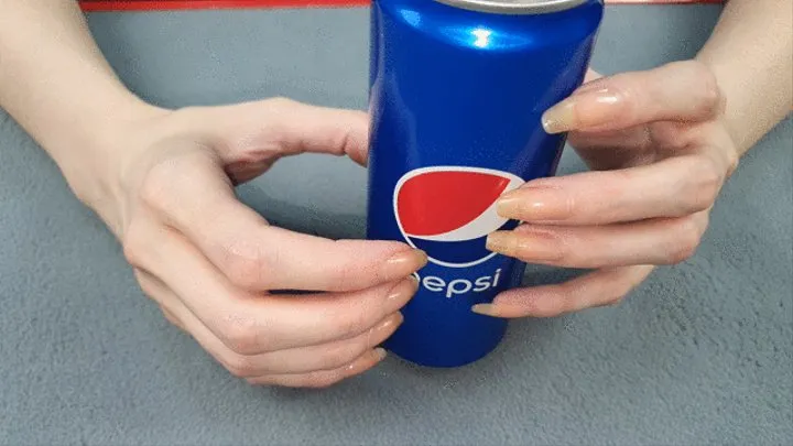 Fun with the can Pepsi