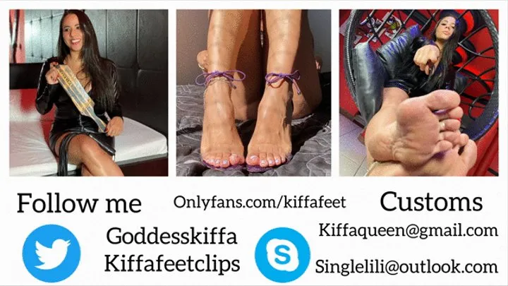 MOBILE - Goddess Kiffa and Lana Noccioli - Teacher and student Sexy footsie with flip flops EP 1 - FOOTSIE - FOOT POV - DANGLING - ANKLET - FLIP FLOPS - LESBIAN - SOLES - EXIBICIONISM - TICKLES