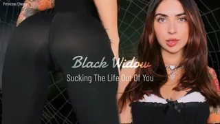 BLACK WIDOW Sucking the life out of you