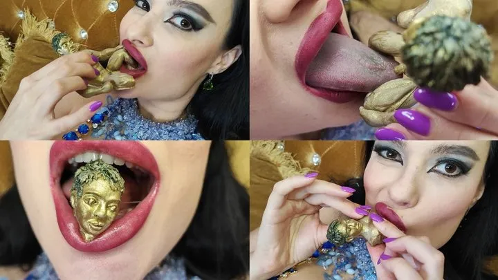 Giantess seduces you and eats you