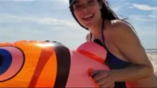 Beach Goldfish Inflatable Blow Fetish