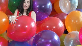 Balloon Boa JOI Destruction