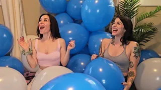 Balloon Session with Mia Hope and Jasmin Jai