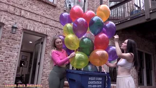 Babysitters Helium Balloons Trash Revenge