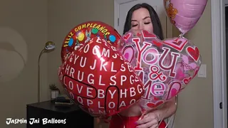 Destroying Mylar Balloons