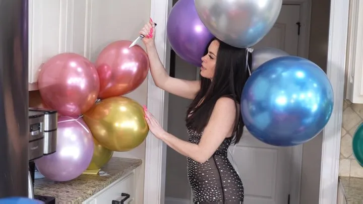 Chrome Balloon Popping pt1