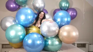 Chrome Balloon Popping pt2