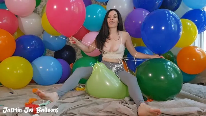 Helium Balloons Sit 2 Pop & Nail Pop