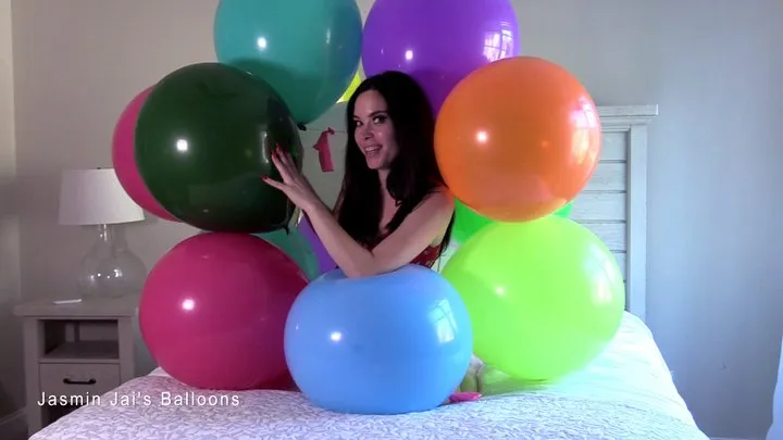 Cum Countdown JOI Balloons with Nail Popping & Helium