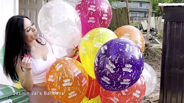 Balloons In The Garbage