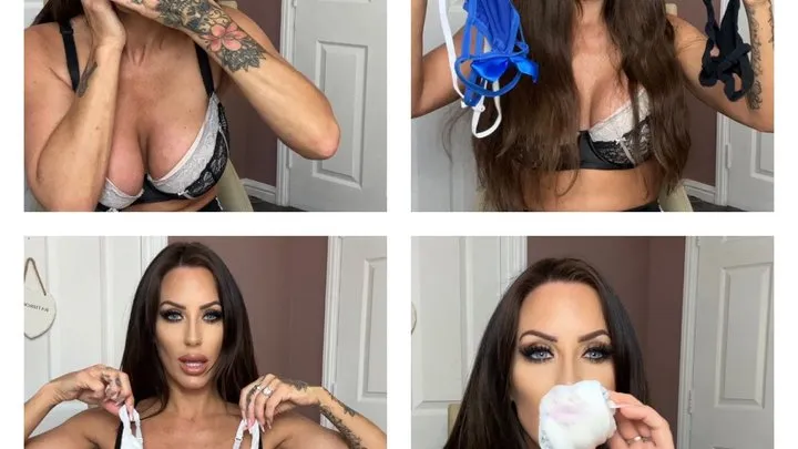 Charlie Monaco Panty and bra Gag Challenge