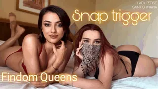 Findom Queens will snap fingers and you will give all your money POV