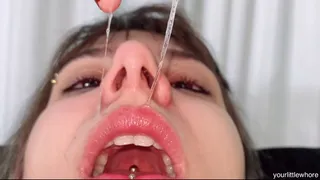 snot and nose fetish play